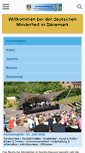Mobile Screenshot of nordschleswig.dk